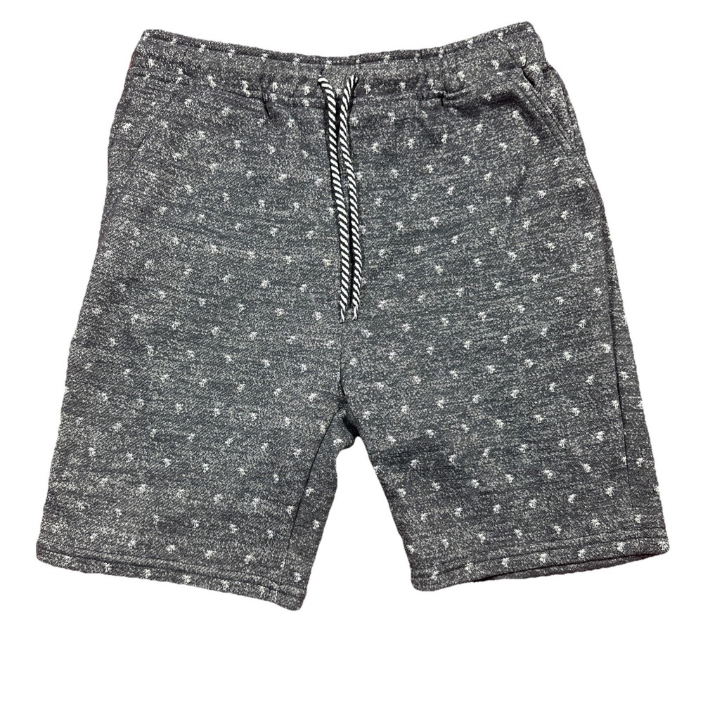 Public Record Gray Tree Pattern Shorts XL